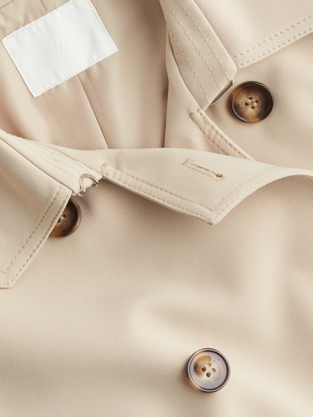 H&M trench coat XS - NWT! - Picture 2 of 6